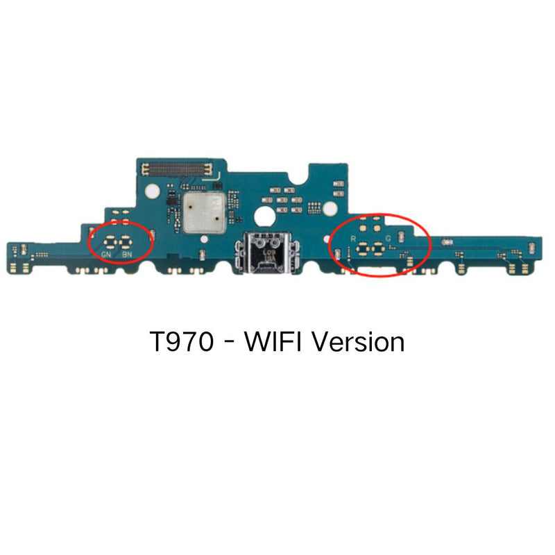 Load image into Gallery viewer, Samsung Galaxy Tab S7 Plus SM-T970 & (SM-T975 / SM-T976B) - Charging Port Connector Sub Board - Polar Tech Australia