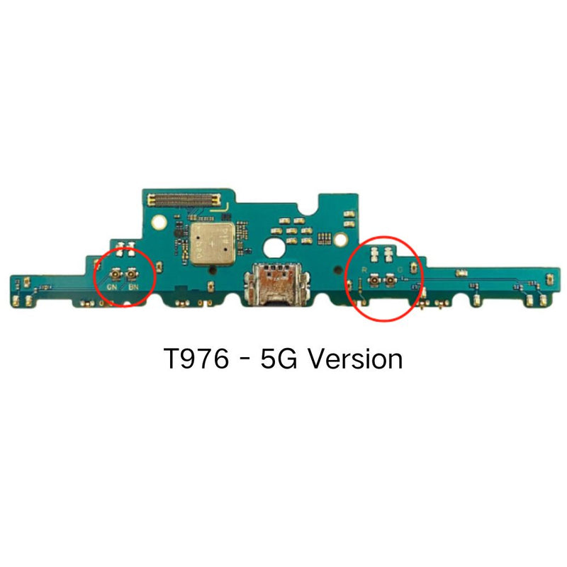 Load image into Gallery viewer, Samsung Galaxy Tab S7 Plus SM-T970 & (SM-T975 / SM-T976B) - Charging Port Connector Sub Board - Polar Tech Australia