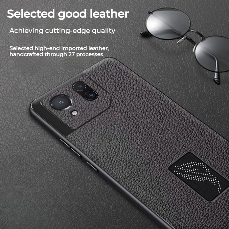 Load image into Gallery viewer, ASUS ROG Phone II ZS660KL - Full Wrapped Leather Shockproof Essentials Series Case - Polar Tech Australia