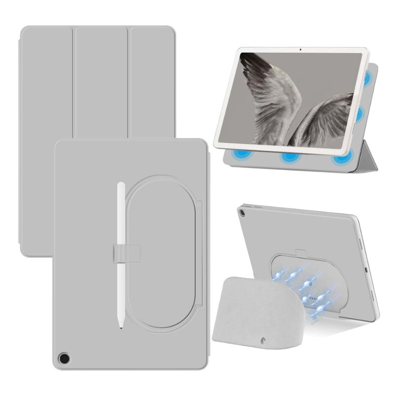 Chargez l'image dans la visionneuse de la galerie, Google Pixel Tablet 2023 11“ - Slim Business Filp Cover Magnetic Dual-Sided Leather Case - Polar Tech Australia