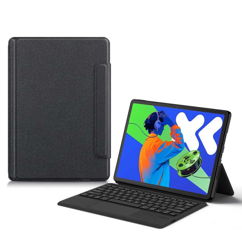 Load image into Gallery viewer, Lenovo Idea Tab Pro 12.7" 2025 (TB373FU/TB375FC) - Bluetooth Integrated Leather Touch Rotating Keyboard Case - Polar Tech Australia