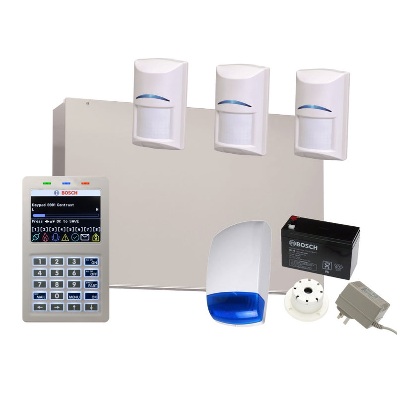 Load image into Gallery viewer, Bosch Alarm System Solution 6000 IP Panel with 3 Tritech PIR + Wi-Fi Keypad - Polar Tech Australia