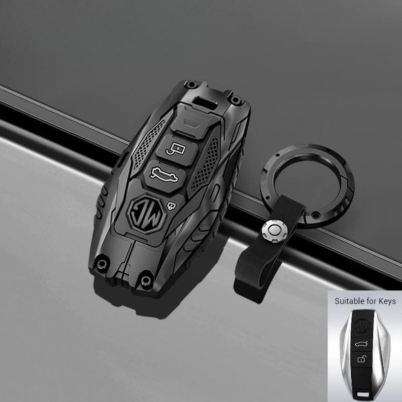 Load image into Gallery viewer, MG Mecha Style Smart Remote Control Car Key Fob Case Cover For MG5, MG6, ZST, ZS, HS - Polar Tech Australia