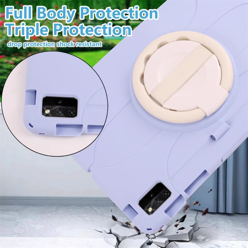 Load image into Gallery viewer, Lenovo Idea Tab Pro 12.7" 2025 (TB373FU/TB375FC) - Soft Silicone 360° Rotating Wristband Stand Shockproof Case - Polar Tech Australia