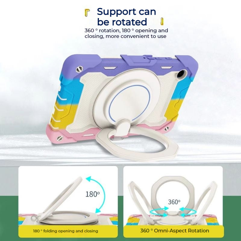 Load image into Gallery viewer, Samsung Galaxy Tab A9 2023 8.7" (SM-X110 / X115) - 360 Degree Fully Wrapped Silicone Shockproof Case With Holder - Polar Tech Australia