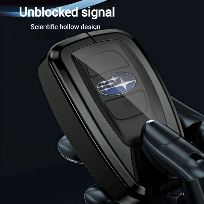 Load image into Gallery viewer, Subaru Alloy + TPU Film Protection Car Key Fob Case Cover For Outback, Forester, Impreza, WRX, XV, Crosstrek, Legacy - Polar Tech Australia