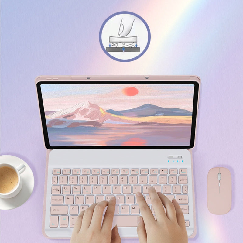 Chargez l'image dans la visionneuse de la galerie, Lenovo Tab M11 11.0" 2024 (TB-330XU/330FU) - Detachable Magnetic Bluetooth Keyboard Case With Backlight and Mouse - Polar Tech Australia