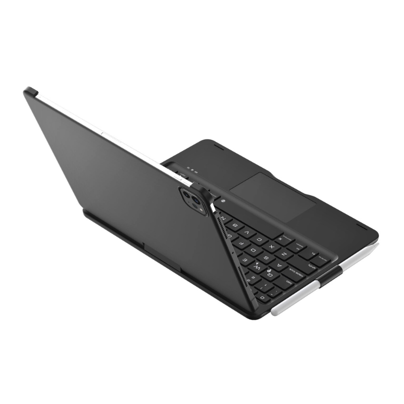 Cargue la imagen en el visor de la galería, 360 Degree Rotating Wireless Touchpad Keyboard Cover Case for iPad 7/8/9 10.2'' 7/8/9th Gen 2019/2020/2021 - KIBO