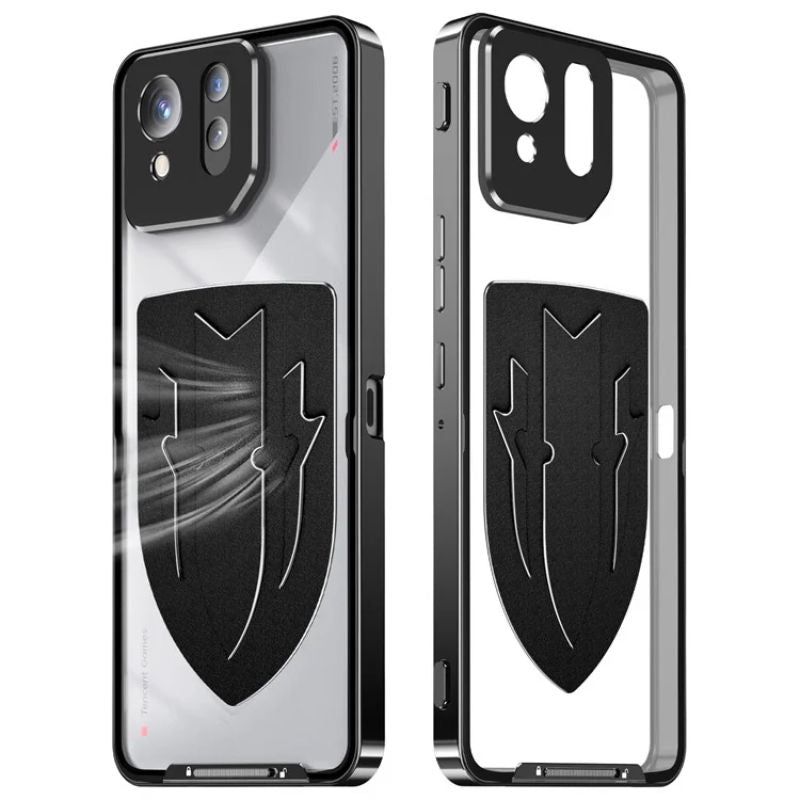 Cargue la imagen en el visor de la galería, ASUS Rog Phone 8 & 8 Pro - Transparent Cooling Phone Essentials Series Case With Metal Lens Cover - Polar Tech Australia