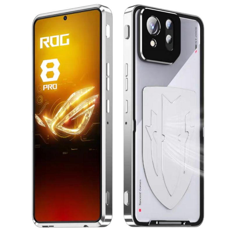Cargue la imagen en el visor de la galería, ASUS Rog Phone 8 & 8 Pro - Transparent Cooling Phone Essentials Series Case With Metal Lens Cover - Polar Tech Australia