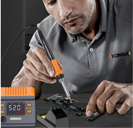 Komax 60W Digital Display Smart Soldering Iron Station 100°C - 520°C - Polar Tech Australia