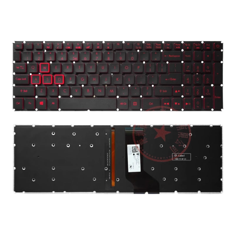 Cargue la imagen en el visor de la galería, Acer Aspire VX 15 VX5-591G / AN515-51 AN515-52 AN515-53 Series - Laptop Keyboard With Backlit US Layout - Polar Tech Australia