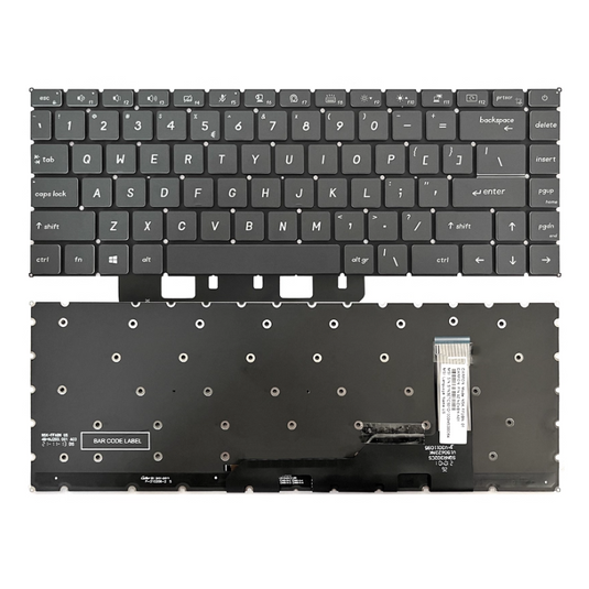 MSI Modern 15 A10M A10RAS A10RB MS-1551 Series - Laptop Keyboard With Backlit US layout - Polar Tech Australia
