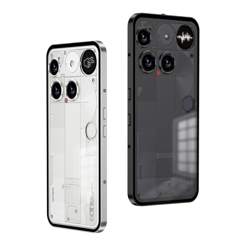 Cargue la imagen en el visor de la galería, Nothing Phone (3) - Snap Buckle Metal Frame Frosted Phone Case - Polar Tech Australia