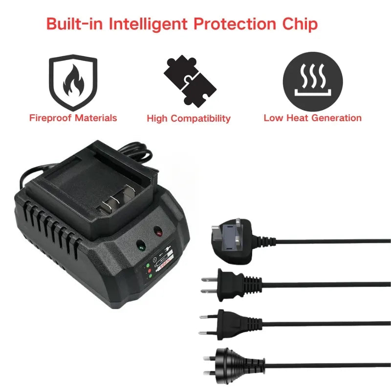 Chargez l'image dans la visionneuse de la galerie, Replacement Charger For DongCheng 18V-2A Tool Battery - Polar Tech Australia