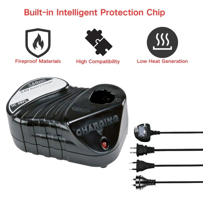 Chargez l'image dans la visionneuse de la galerie, Replacement Charger For Hikoki 3.6V-3.0A Electrical Tool Li-ion Battery - Polar Tech Australia