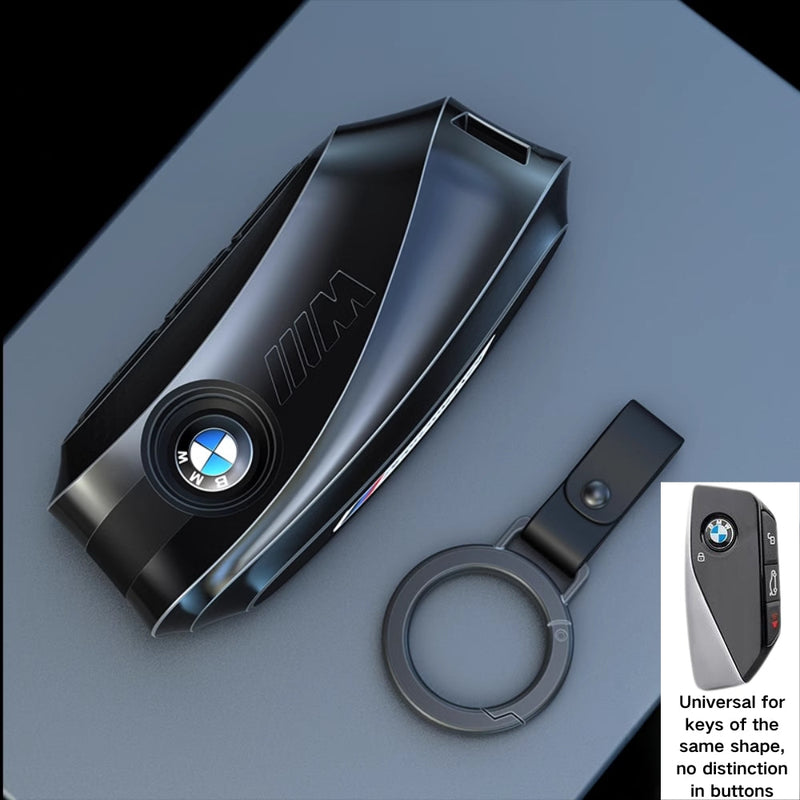 Load image into Gallery viewer, BMW Mecha Style Zinc Alloy Car Key Fob Case Cover For 1, 3, 5, 7 Series,X1, X3, X5, X6, X7 - Polar Tech Australia