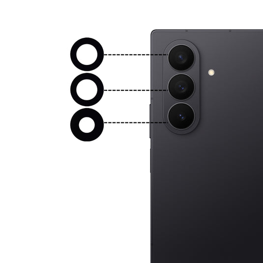 Samsung Galaxy Z Fold 7 5G (SM-F966) Back Rear Glass Lens