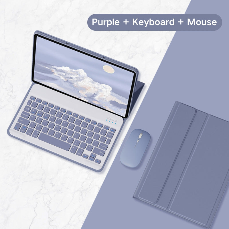 Chargez l'image dans la visionneuse de la galerie, Lenovo Tab M11 11.0" 2024 (TB-330XU/330FU) - Detachable Magnetic Bluetooth Keyboard Case With Backlight and Mouse - Polar Tech Australia