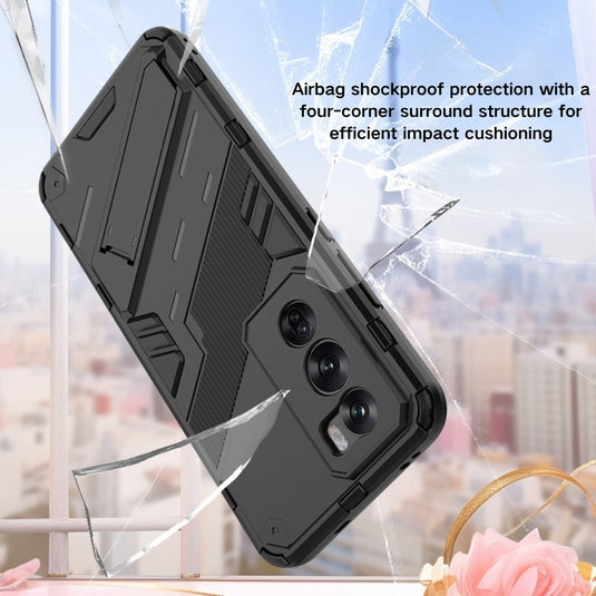 OPPO Reno12/Pro - Armored Style Shockproof Stand Phone Case - Polar Tech Australia