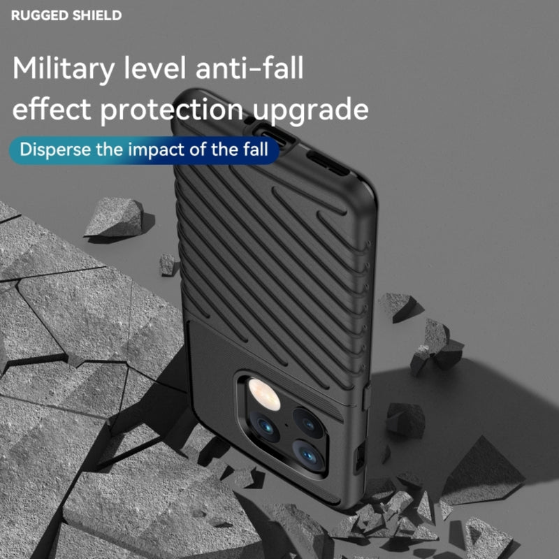 Cargue la imagen en el visor de la galería, OnePlus 7T Pro - Thunder Series Twill Texture Thickened Anti-fall Protection TPU Case - Polar Tech Australia