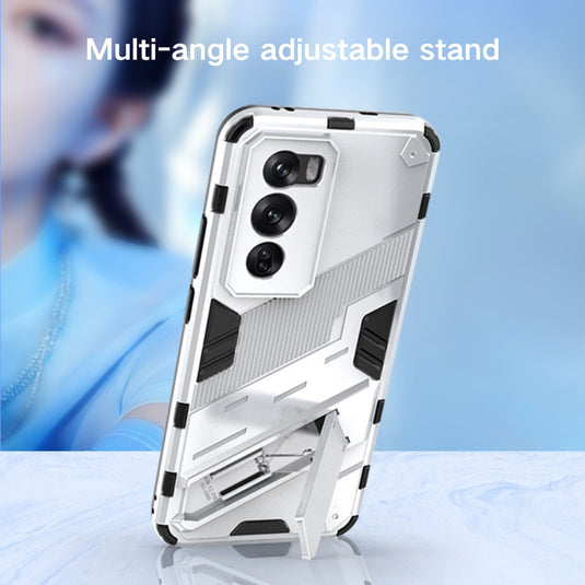 OPPO Reno12/Pro - Armored Style Shockproof Stand Phone Case - Polar Tech Australia