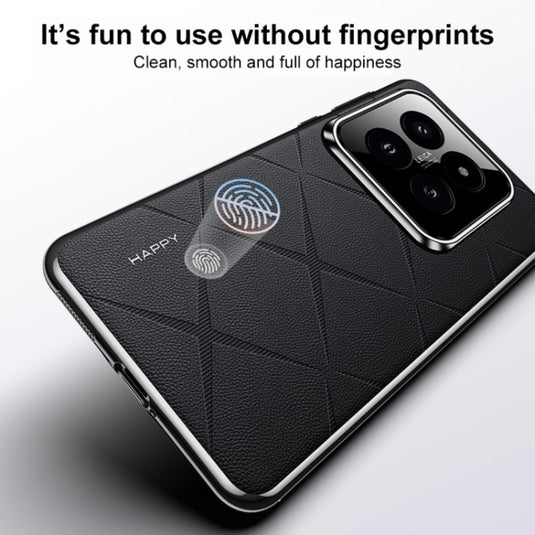 Xiaomi Mi 14 Pro - Plain Leather PC Phone Case - Polar Tech Australia