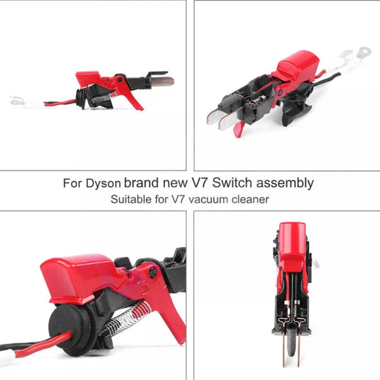 Dyson V7 Vacuum Cleaner - Switch Assembly Part - Polar Tech Australia