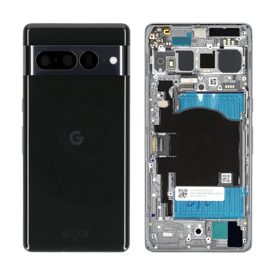 Google Pixel 7 Pro (GP4BC) - Rear Back Frame Housing Assembly With Camera Lens - Polar Tech Australia