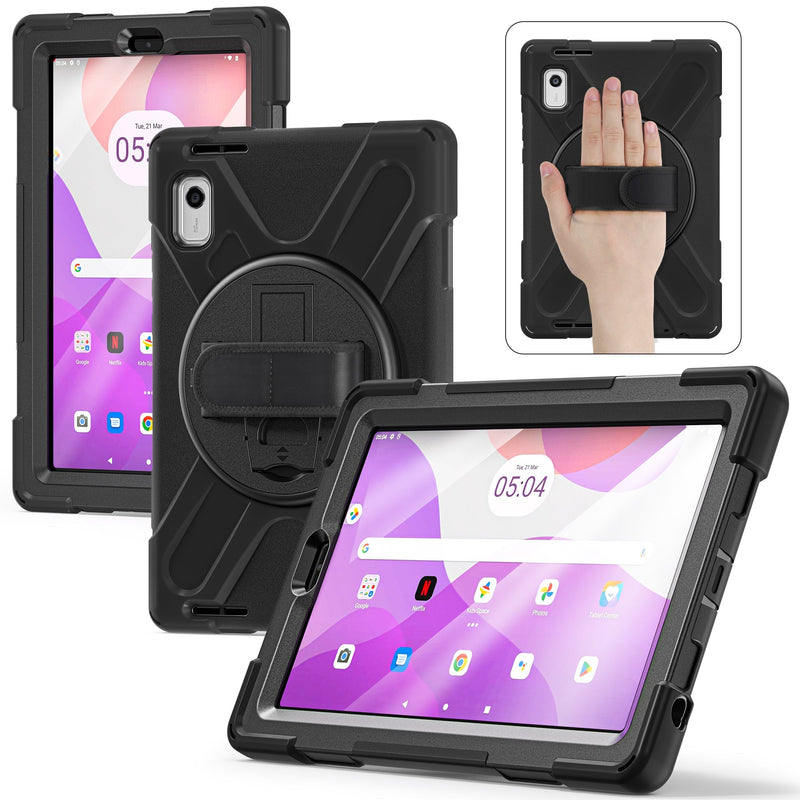 Chargez l'image dans la visionneuse de la galerie, Lenovo Tab M8 8" inch 2019 (TB-8505) 360 Rotation Heavy Duty Kid Friendly Handle Case - Polar Tech Australia