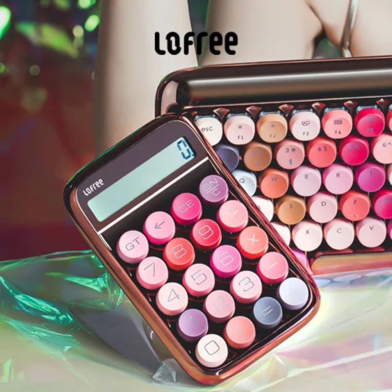 Cargue la imagen en el visor de la galería, Lofree Lipstick Wireless Bluetooth Mechanical Keyboard Stylish and Portable - Polar Tech Australia