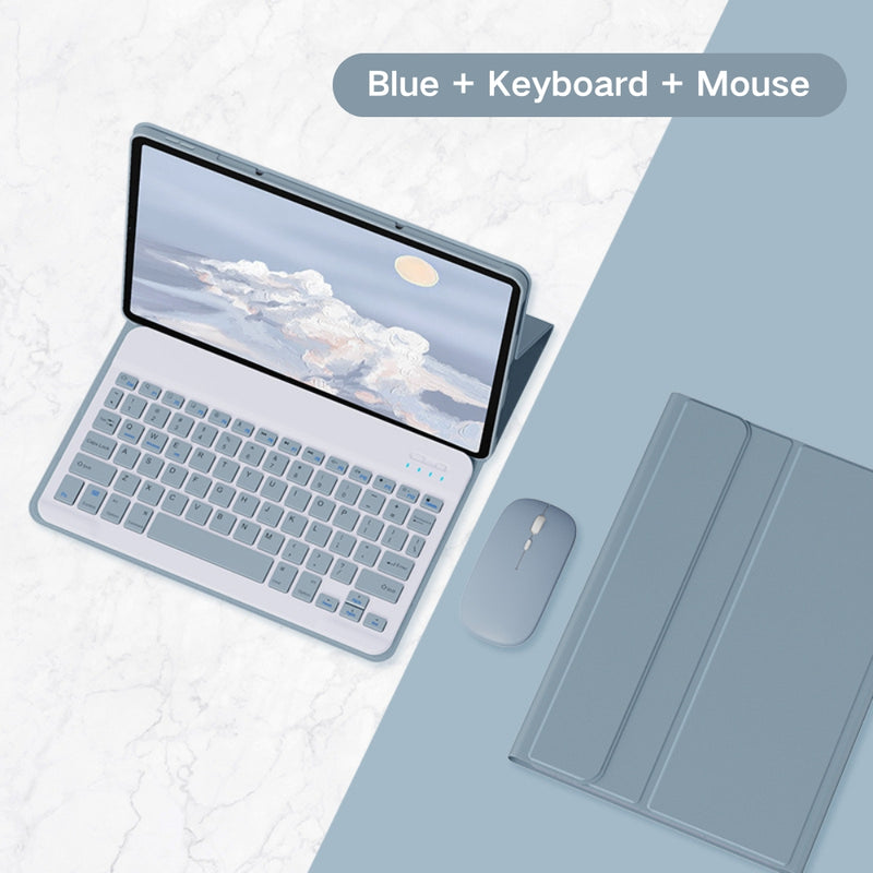 Chargez l'image dans la visionneuse de la galerie, Lenovo Tab M11 11.0" 2024 (TB-330XU/330FU) - Detachable Magnetic Bluetooth Keyboard Case With Backlight and Mouse - Polar Tech Australia