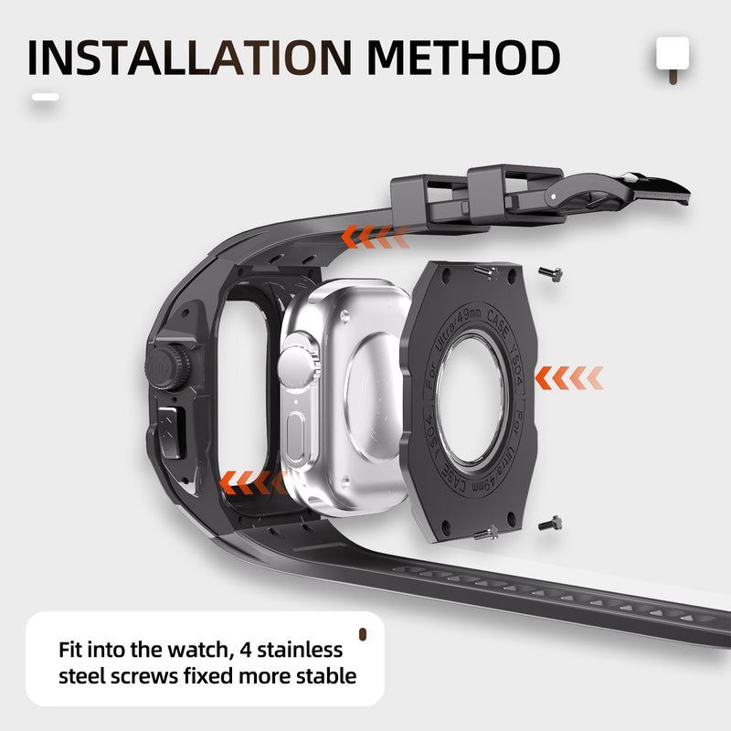 Load image into Gallery viewer, Apple Watch Ultra 1/2 49mm Full Covered Water Proof Portection Heavy Duty Life Proof Case - Polar Tech Australia