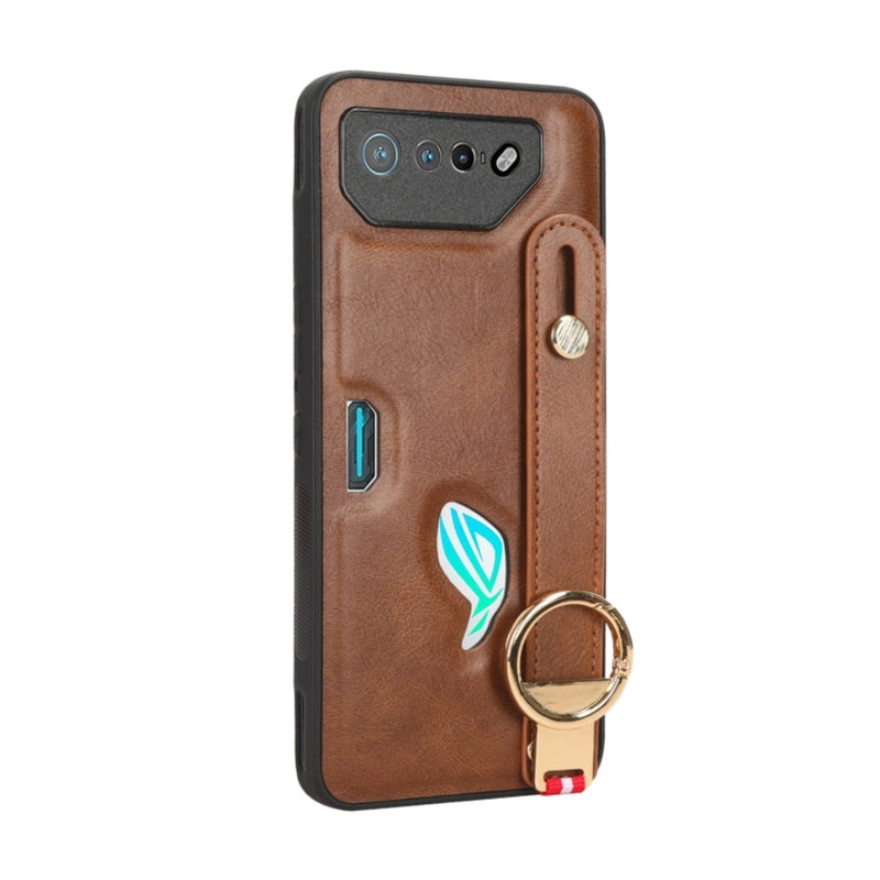 Load image into Gallery viewer, Asus ROG Phone 5 - Wristband Leather Back Phone Case - Polar Tech Australia