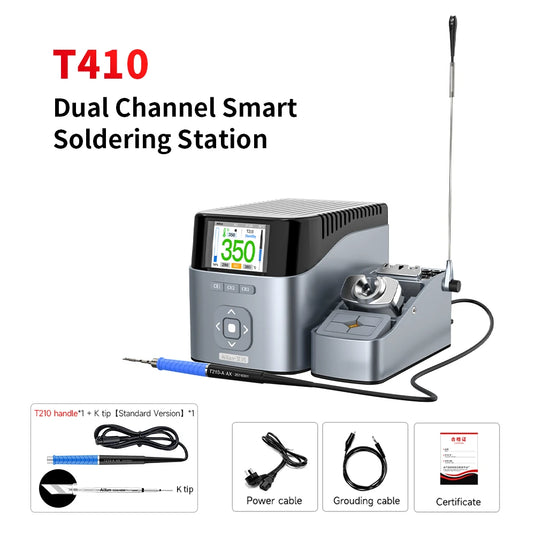 AiXun T410 Single-Channel Smart Soldering Station – Precision PCB Repair - Polar Tech Australia