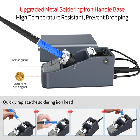AiXun T3B 96W Micro Soldering Station for DIY Hobbyists – Precision, Efficiency, and Smart Technology - Polar Tech Australia