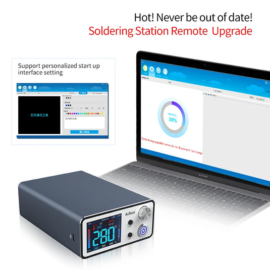 AiXun T3B 96W Micro Soldering Station for DIY Hobbyists – Precision, Efficiency, and Smart Technology - Polar Tech Australia