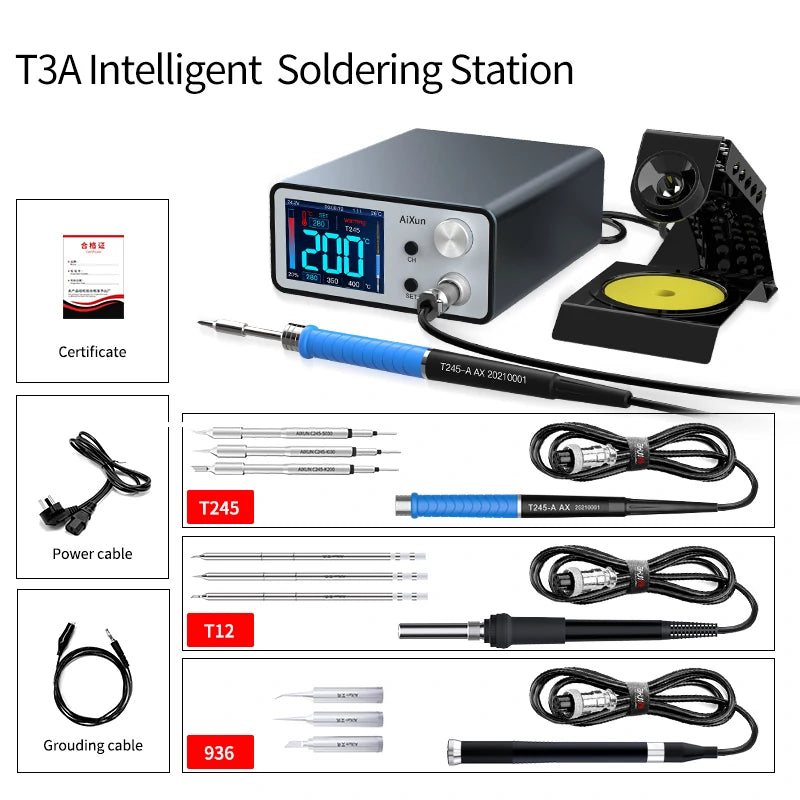Chargez l'image dans la visionneuse de la galerie, AiXun T3A 200W Temperature Controlled Quick Soldering Station – Precision, Speed, and Efficiency - Polar Tech Australia
