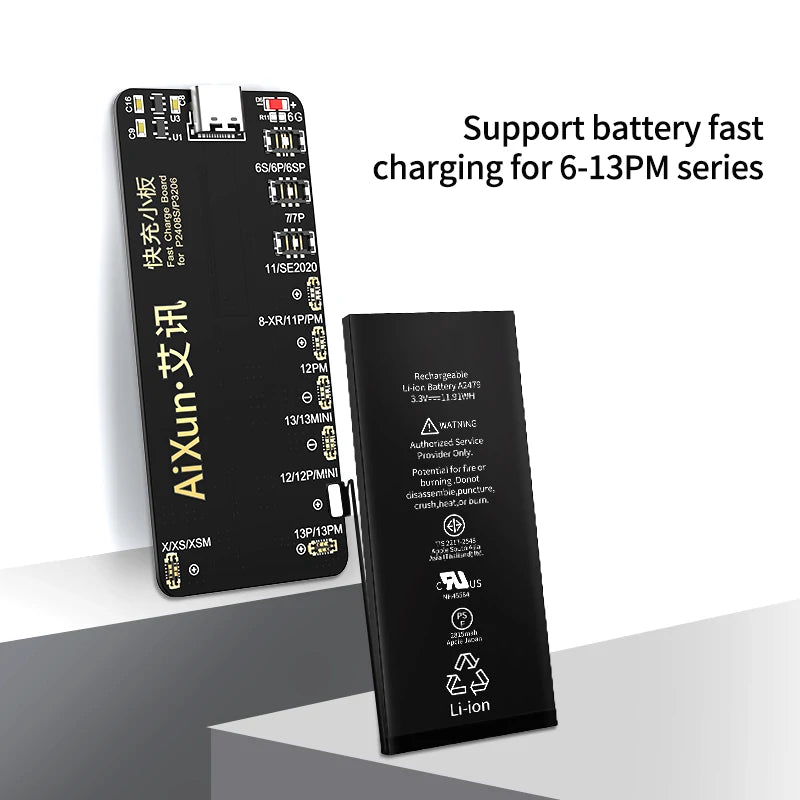 Cargue la imagen en el visor de la galería, AiXun P2408S Battery Fast Charging Adaptor – Compatible with iPhone 6-13 Pro Max Series - Polar Tech Australia
