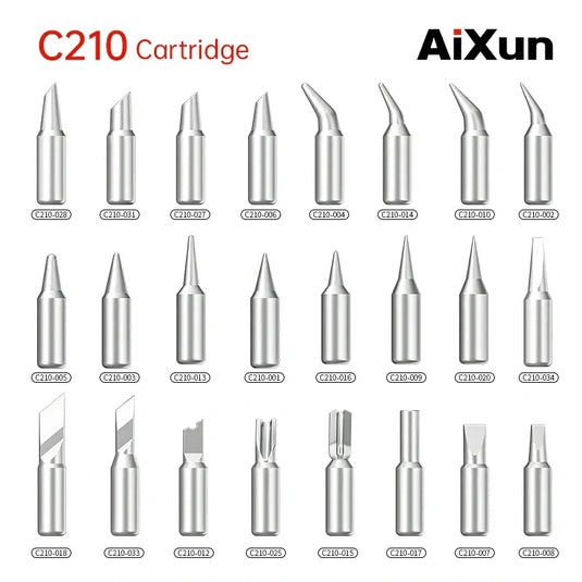 AiXun C210 Customized Soldering Iron Tips – High-Performance Replacement for Precision Soldering - Polar Tech Australia