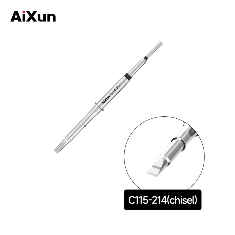 Chargez l'image dans la visionneuse de la galerie, AiXun C115 Soldering Iron Tip for Precision Mobile Repair Soldering - Polar Tech Australia