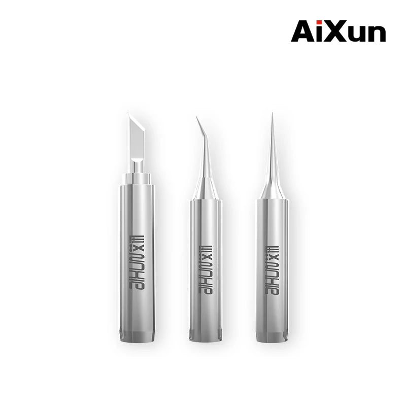 Chargez l'image dans la visionneuse de la galerie, AiXun 936 Universal Lead-Free Silver Soldering Iron Tips – 5PCS Set - Polar Tech Australia
