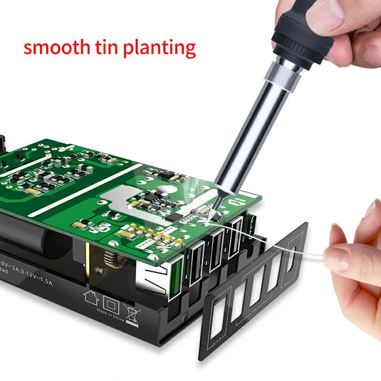 AiXun 936 Universal Lead-Free Silver Soldering Iron Tips – 5PCS Set - Polar Tech Australia