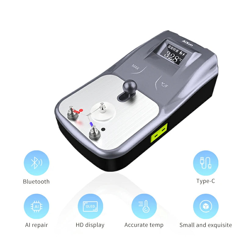 Cargue la imagen en el visor de la galería, AiXun DT01 OLED Smart Digital Display Thermometer – Precision Temperature Tester for Soldering & Electronics Repair - Polar Tech Australia
