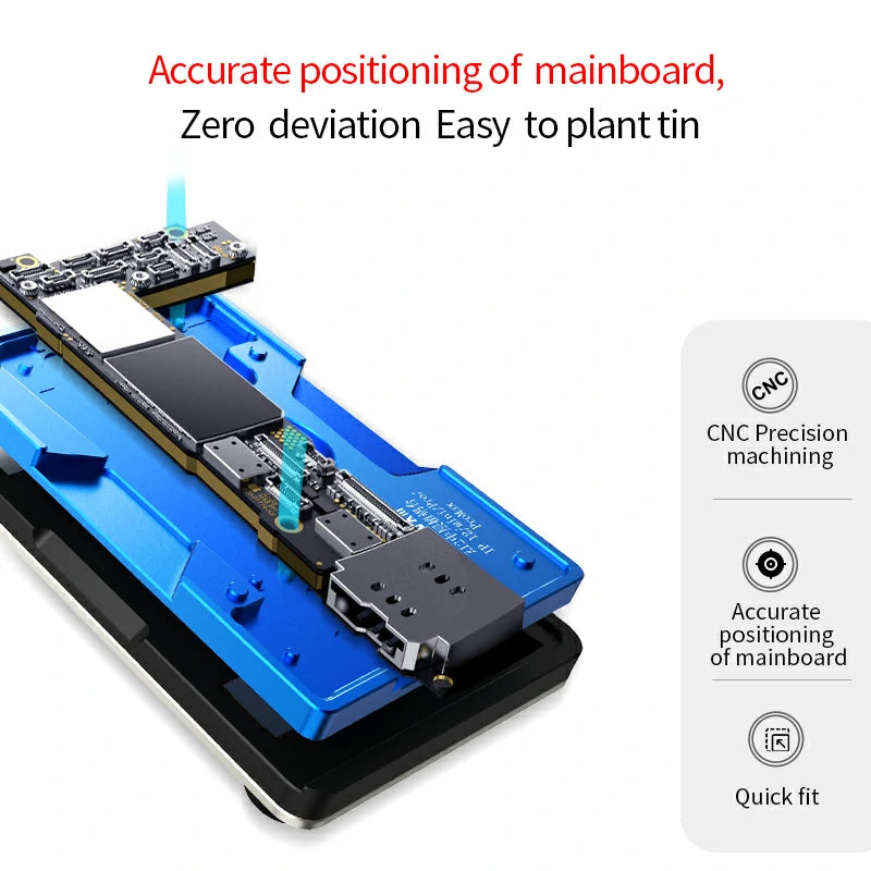 Cargue la imagen en el visor de la galería, AiXun Z12 Strong Magnetic Middle Frame Reballing Platform – For iPhone 12 Series Motherboard Repair - Polar Tech Australia