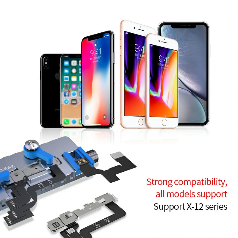 Cargue la imagen en el visor de la galería, AiXun J02 2-in-1 Dot Projector Repair Fixture (3rd Gen) – Professional Face ID Repair Jig - Polar Tech Australia