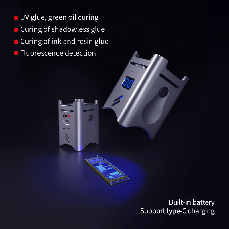 Load image into Gallery viewer, AiXun Hurricane UV Lamp – 2-in-1 Mobile Repair UV Curing Lamp with Fan - Polar Tech Australia