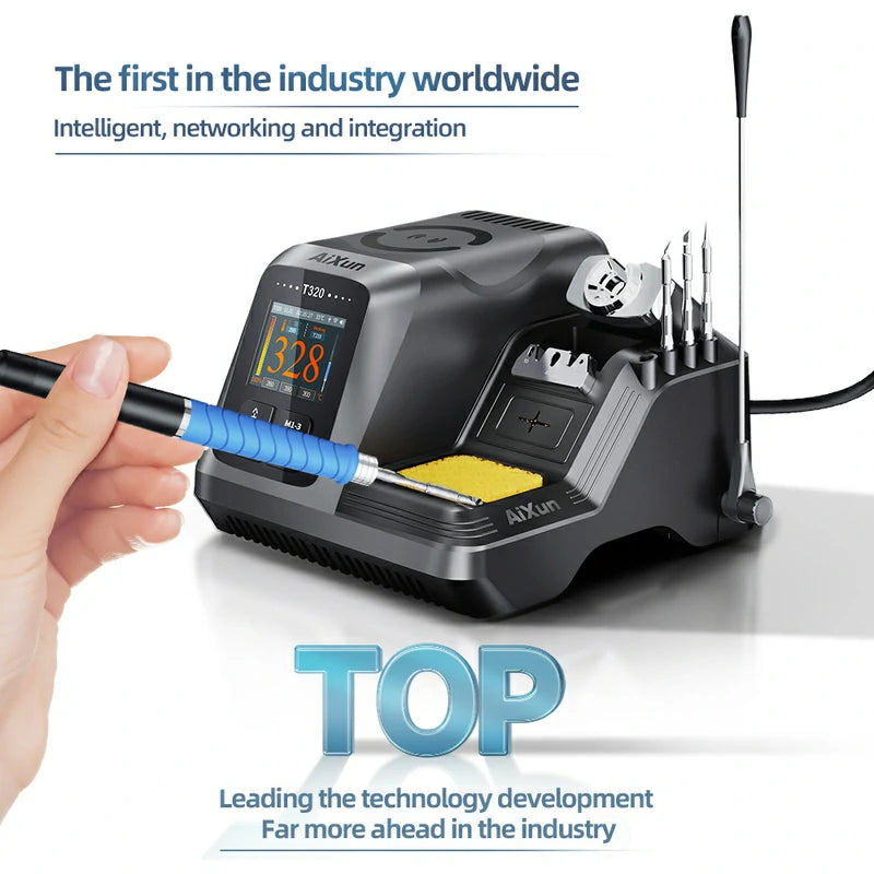 Cargue la imagen en el visor de la galería, AiXun T320 Integrated Precision Smart Soldering Station - Polar Tech Australia