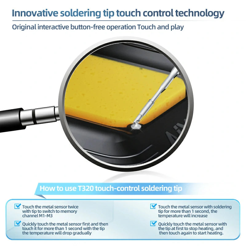 Cargue la imagen en el visor de la galería, AiXun T320 Integrated Precision Smart Soldering Station - Polar Tech Australia