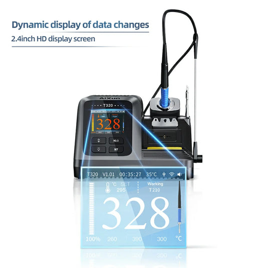 AiXun T320 Integrated Precision Smart Soldering Station - Polar Tech Australia